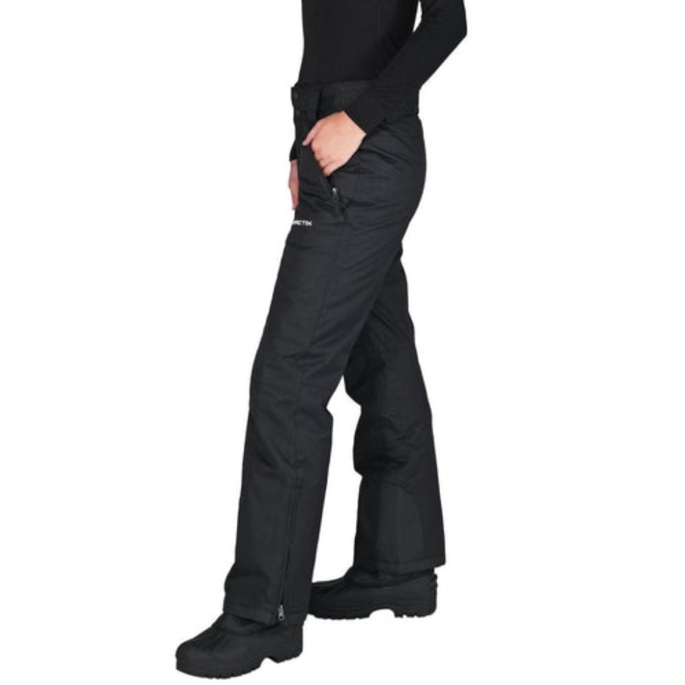 Arctix Women's Insulated Snow Pants 1800 Adjustable 31" Inseam Black NWOT - Picture 2 of 16